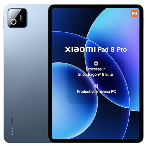 XIAOMI Pad 8 Pro, Tablet 12+512 GB, Blu, Snapdragon® 8 Elite