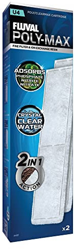 FLUVAL A483 Inserto Filtro U4 Clearmax, Pacco da 2