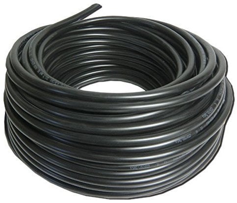 Erdkabel Schwarz NYY-J 3x2,5, Starkstromkabel, 50 meter
