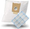 10 X SACCHETTI PER ASPIRAPOLVERE + Filtro adatto bosch bsg62201 Logo Pro parquet