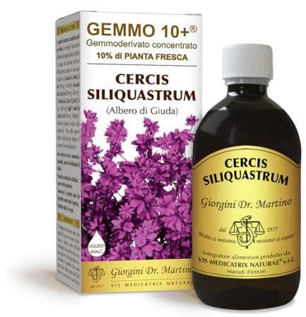 Dr Giorgini Integratore Alimentare, Albero di Giuda Gemmoderivato Concentrato Liquido Analcoolico - 500 ml