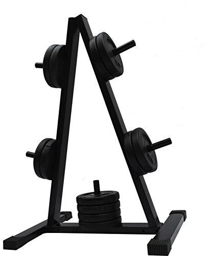 Bodyrip Standard Weight Rack - Black, 1-Inch
