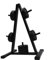 Bodyrip Standard Weight Rack - Black, 1-Inch