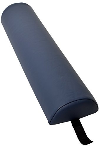 Promafit Hochwertige Knierolle Halbrolle Lagerungsrolle Massagerolle für Massagebehandlung - Öl- und Wasserabweisend - mit PU-Überzug