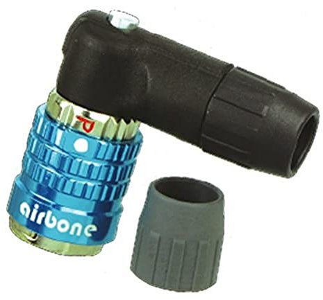 Airbone Unisex – Adult Valve Adapter ZT-A15 Bicycle Pump, Black, 1 Size