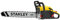 Stanley JET Benzin Kettensäge 46cc SCS-46Jet Schnittlänge 41cm, SCS-46 JETA, Gelb