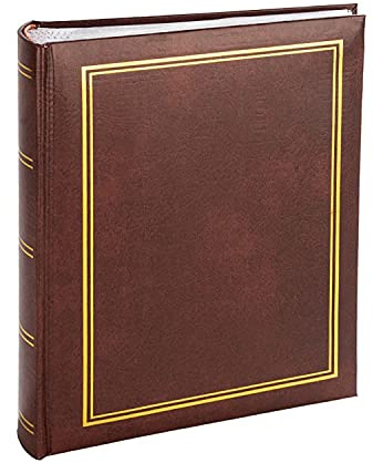 Klassiches Einsteckalbum für 200 Fotos 10x15 - Buchgebundenes Fotoalbum zum Einstecken mit Langlebigen Taschen & Extra Platz für Notizen | Einfache Handhabung | Photo Album als Geschenk für Familie