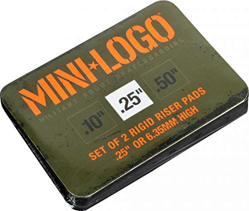 Mini-Logo Skateboard Zubehör 1/4 Riser Universal Complete