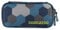 Coocazoo Federmäppchen PencilDenzel „Blue Geometric Melange“ blau, Schlamperetui, Geodreieckfach, Stundenplanfach, herausnehmbarer Stiftehalter, zusätzliches Reißverschlussfach