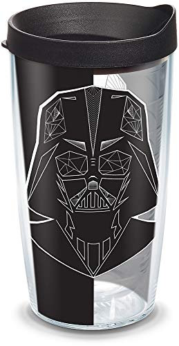 Tervis Star Wars Vader Trooper Made in USA Double Walled Insulated Tumbler Travel Cup Keeps Drinks Cold & Hot, 16oz, Classic