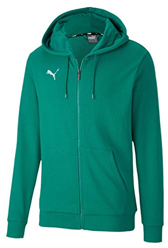 PUMA Men's Teamgoal 23 Casuals Hooded Jacket Pullover, Pepper Green, L UK