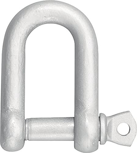 OCH Schäkel Trgf. 500kg Bügel/Bolzen 12mm ger. Form, Tragfähigkeit 500 kg, Bügel/Bolzen 12 mm