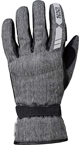 IXS Motorradhandschuhe kurz Motorrad Handschuh Torino-Evo-ST 3.0 Classic Handschuh schwarz/grau S, Herren, Lifestyle, Ganzjährig, Leder