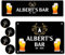 Daily Gifts Bar Decor Set - Bar Accessories - Bar Sign Set - Aluminium - 83cm x 22cm