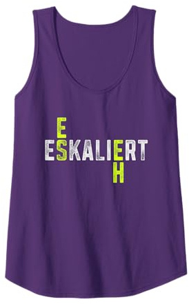 Es eskaliert eh Damen Herren Party Festival Mallorca Urlaub Tank Top