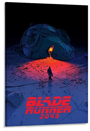Blade Runner 2049 Filmposter, Heimdekoration, Wanddekoration, Geschenk, Leinwand, Wandkunst, Schlafzimmer, 20 x 30 cm