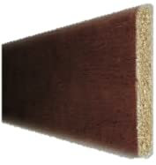 Battiscopa in legno cf. 24 mt. (Liscio - Finitura Noce chiaro)