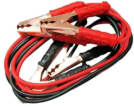 ZALE YARDLEY Jump Leads 2 meter, Booster Cables, Jump Start Leads, Heavy Duty Battery Booster Cables, Battery Charging Cable, Color Coded, Car Accessories (100 amp)