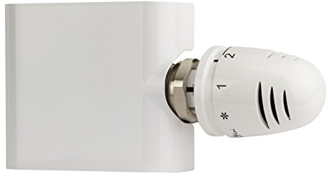 Ventil-Armaturen Set Multiblock Universal für Heizkörper Badheizkörper mit Mittelanschluss für Einrohrsystem (Durchgang (Rohre aus dem Boden), Weiß)