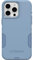 OtterBox iPhone 15 Pro MAX (Only) Commuter Series Case - CRISP DENIM (Blue), slim & tough, pocket-friendly, with port protection