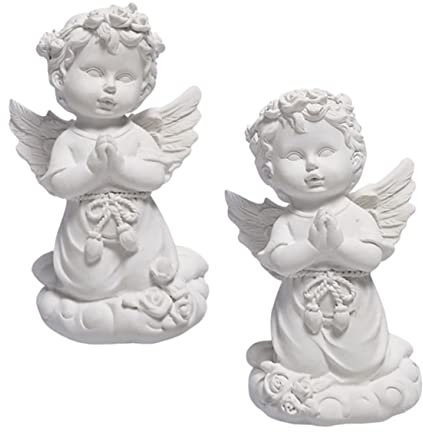 ABOOFAN Escultura De Yeso Ángel Decoración Modelo Angel Escritorio Figuras Escayola