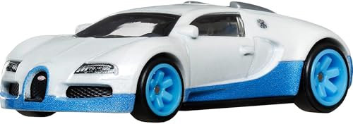 Hot Wheels Premium Bugatti Veyron, Car Culture Circuit Legends Fahrzeuge für Kinder ab 3 Jahren und Erwachsene Fans und Sammler, Premium-Kollektion von Car Culture im Maßstab 1:64, HRW06