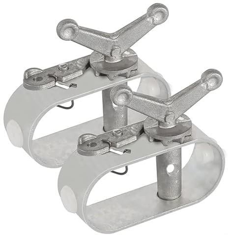 2 Stück Poolabdeckung Seilwinde, Spannschloss für Seil Poolabdeckung Aluminiumlegierung Seilspanner Poolabdeckung Ratsche Poolabdeckung Kabelspanner zur Sicherung von oberirdischen Pools Abdeckungen