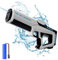 ﻿ Elektrische Wasserpistole mit Automatischer Wasseraufnahme,300ML 2 in 1 Elektrisch Wasserspritzpistole,Wasserpistole Elektrisch Erwachsene,Spritzpistole Wasser Elektrisch für Kinder (Weiß)
