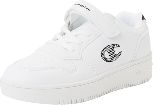 Champion RD18 Platform Glitter G PS Schuhe, Weiß, 35 EU, weiß, 34 EU