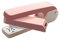 Broschüren-Hefter, drehbar, 360° drehbar, Standardhefter für Broschüren, Hefter mit drehbarem Arm, drehbarer Tischhefter, zum Binden von