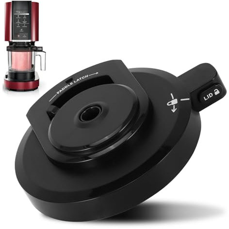 DEECOZY Outer Bowl Lid for Ninja Creami NC299AMZ/NC300/NC301 Series, Reusable Ice Cream Maker Replacement Lid Accessory, Ice Cream Maker Bowl Lids, Dishwasher Safe