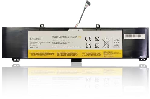 FlyZythrol L13M4P02 Laptop battery Compatible With Eraser/IdeaPad Y50 | Y50-70 Y50-80 Y70-70 Y70-80 Y50P Y70-70 Y70 Y50P-70 Y50-70AM-IFI Series L13N4P01 L13L4P02 L13N4P02 121500250 5B10K10190 7.4V