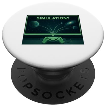 Universum Simulation Leben Spiel Geschenk PopSockets Klebender PopGrip
