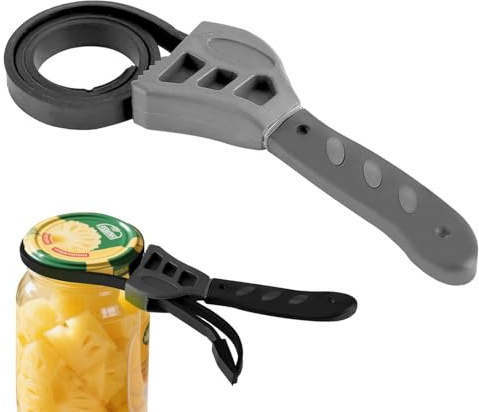 Jar Openers for Weak Arthritis Hands -Universal Adjustable Spanner Jar Opener Ratchet Set Adjustablewrench Strap Wrench Openers Arthritis