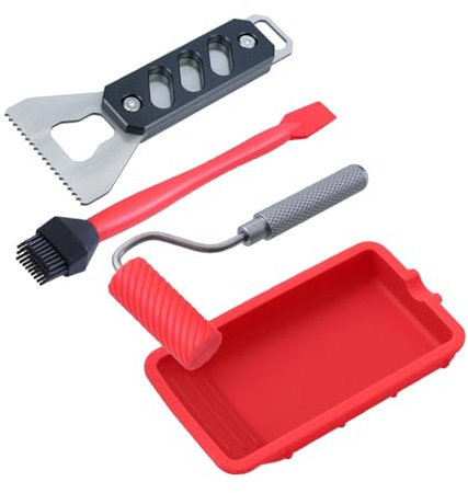 Aluminum Trowel Hardwood Flooring Spreader Ergonomic Glues Applicators Tool Woodworking Glues Spreader Adhesive Spreader
