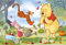 Ravensburger Puzzle 35 Teile ? Winnie the Pooh im Garten