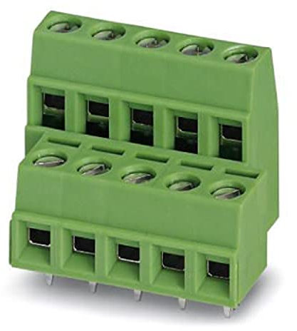 PHOENIX CONTACT MKKDSN 1.56 printed circuit board terminal block, green, 13.5 A, 400 V, 12 number of positions, MKKDSN 1.5 article family, 5 mm pitch, 50 pieces