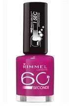 Rimmel London 60 Seconds Nail Polish - 260 Funtime Fuchsia 8ml