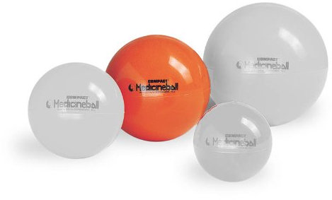 PEZZI Medizinball orange 3 kg Therapie Gymnastik Ball Fitness Gewichtsball Sport