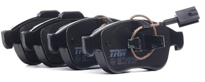 TRW GDB1873 Brake Pad Set of 4 Compatible for Alfa Romeo Giulietta (940_) 2010-2020 Front Axle and Other Vehicles