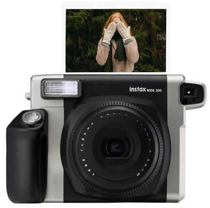 Fujifilm Instax Wide 300 Instant Film Camera (Black)