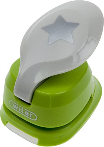 Wiler CPEF202 Fustella per Carta ed Eva Foam a Forma di Stella misura 25mm