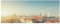 Bilderwelten Top Städte Glasbilder Wandbild Foto Kunstdruck 50 x 125 cm, Berlin am Morgen