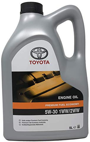 Toyota Original Motoröl PFE 5W-30 1WW 2WW, 5 Liter (Dieselmotoren)