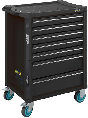 Hazet Tool Trolley, 785mm x 518mm x 1020mm, Black, 7 Drawers, Garage