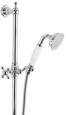 Welfenstein Retro Brausegarnitur HZ41-0317 Nostalgie Duschstange