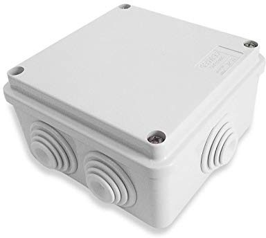 SCATOLA DERIVAZIONE SCATOLA STAGNO STAGNA IP55 BIANCO FERRO 100x100