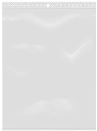 Extiff Lot de 100 Sachets à Fermeture Zip Refermable Transparent - pour Produit Alimentaire, Bijoux, Accessoires...- Format 16 x 22 cm