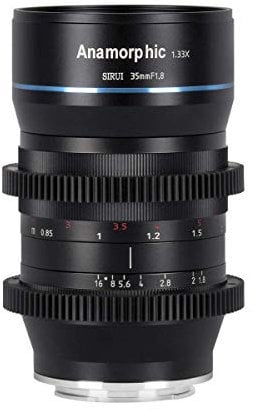 SIRUI 35mm F1.8 1.33x APS-C anamorphic Prime obiettivo obiettivi lens lenti lente (M4/3-Mount)
