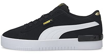 PUMA Damen Jada Sd Sneaker, Puma Schwarz Puma Weiß Puma Team Gold, 39 EU
